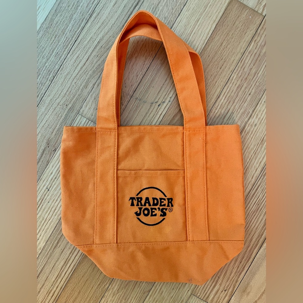 Trader Joe’s Orange Mini Tote Halloween